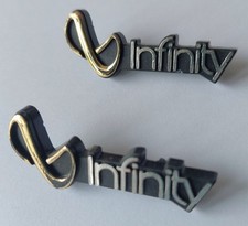 Infinity Kappa Emblematy Znaki Znaki 50mm x 20mm Tworzywo sztuczne na sprzedaż  Wysyłka do Poland