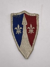 Adesivo original pós-Segunda Guerra Mundial Exército dos EUA Teatro Europeu de Operação anos 50 bordas cortadas comprar usado  Enviando para Brazil
