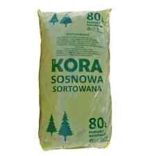 Kora sosny 60-120mm 80 litrów 80 litrów sosny kora ściółka kory ściółka ściółka na sprzedaż  Wysyłka do Poland