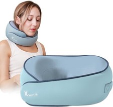 Azul acinzentado - Massageador de pescoço 7C travesseiro de massagem elétrico shiatsu tecido profundo comprar usado  Enviando para Brazil
