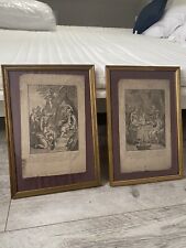 Gravures xviii eme d'occasion  Bois-le-Roi