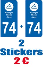 Stickers plaque auto d'occasion  Ingwiller