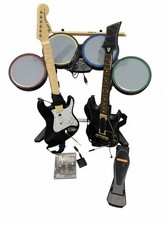 PS5 PS4 PS3 TESTADO Rock Band pacote com 4 bandas conjunto de bateria de guitarra pacote de dongles, usado comprar usado PS5 PS4 PS3 TESTADO Rock Band pacote com 4 bandas conjunto de bateria de guitarra pacote de dongles, usado comprar usado  Enviando para Brazil