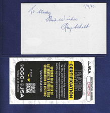 Ray Schalk cartão autografado 3x5 Chicago White Sox beisebol HOFer JSA CERTIFICADO DE AUTENTICIDADE, usado comprar usado  Enviando para Brazil