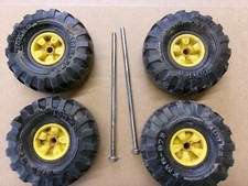 Juego De Colección De 4 Neumáticos Y Llantas Mighty Tonka XMB-975 2 Ejes segunda mano  Embacar hacia Mexico