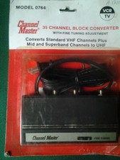 Conversor de bloco Channel Master 35 canais VHF para UHF comprar usado Conversor de bloco Channel Master 35 canais VHF para UHF comprar usado  Enviando para Brazil