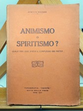 Ernesto bozzano. animismo usato  Milano