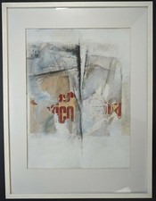 Matthias Gessinger "Momment 2 (Linar) 1988".Original Werk, signiert und betitelt comprar usado  Enviando para Brazil