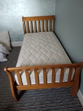 Single sleigh bed for sale  CREWE