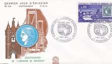 1970 fdc centenaire d'occasion  Mortagne-du-Nord