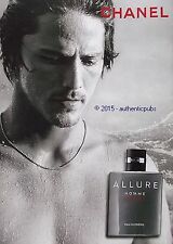 Publicite chanel allure d'occasion  Cires-lès-Mello