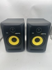 Par de KRK Systems Rokit Powered 6 monitores de estúdio testados funciona comprar usado  Enviando para Brazil