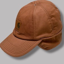 Boné de caça Carhartt acolchoado forro aba orelha chapéu caçador isolado marrom comprar usado  Enviando para Brazil