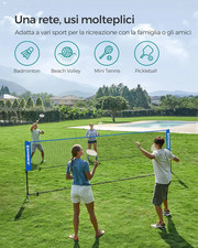 Rete badminton tennis usato  Roma