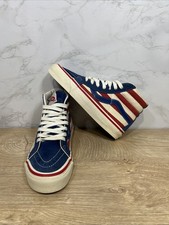 Sapatos masculinos Vans Sk8-Hi 38 DX 'Anaheim listras de fábrica cano alto VN0A38GFXKI tamanho 4.5, usado comprar usado  Enviando para Brazil