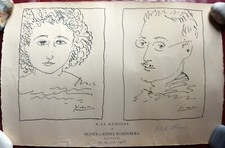 Picasso lithographie mémoire d'occasion  Gignac