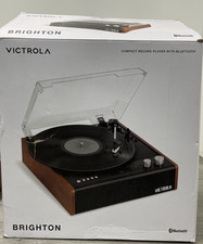 Victrola Brighton toca-discos toca-discos Bluetooth 3 velocidades saída RCA comprar usado  Enviando para Brazil