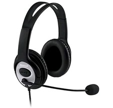 Fone de Ouvido Headband Microsoft LIFECHAT LX-3000 Preto com 8 Capas de Microfone de Espuma Esponja, usado comprar usado  Enviando para Brazil