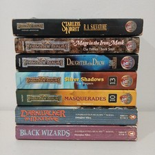 Romances de fantasia vintage Forgotten Realms anos 80 e 90 x7 1ª edição x4 comprar usado  Enviando para Brazil