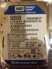 Usado, WD WD5000BEVT-22ZAT0 500GB SATA 2.5" HD DCM: HBCVJBBB WD5000BEVT comprar usado  Enviando para Brazil