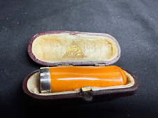 Vintage cased amber for sale  MINEHEAD