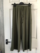 Ladies khaki cropped for sale  SOUTHAMPTON