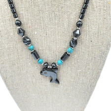 Dolphin figural necklace for sale  Hollister