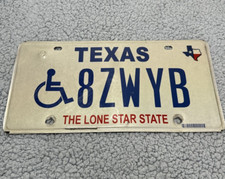Texas license plate for sale  Fort Worth