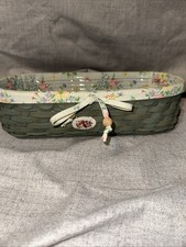 Cesta Longa Oval Verde Longaberger 2006 comprar usado Cesta Longa Oval Verde Longaberger 2006 comprar usado  Enviando para Brazil