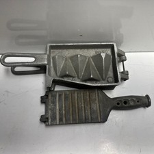 Usado, Moldes de fundição permanente vintage com peso de chumbo para pesca 2 comprar usado  Enviando para Brazil