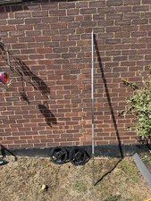 8ft 10kg barbell for sale  WITHAM