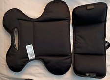 Assento de carro Doona original preto inserção recém-nascido e peça de cabeça espuma de memória comprar usado  Enviando para Brazil