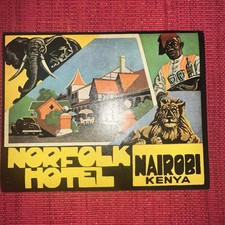 Norfolk hotel nairobi gebraucht kaufen  Eppstein