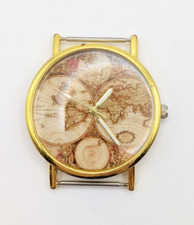 Mapa do Velho Mundo Relógio Unissex Mostrador Globo Moda Casual Lume Nova Bateria Mantém o Tempo comprar usado Mapa do Velho Mundo Relógio Unissex Mostrador Globo Moda Casual Lume Nova Bateria Mantém o Tempo comprar usado  Enviando para Brazil