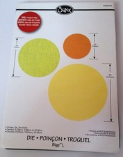 Sizzix circles 2in for sale  POTTERS BAR