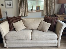 Beige seater fabric for sale  DUNMOW