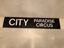 Quinton Upper Birmingham Bus Blind 1991 34"- City Paradise Circus comprar usado  Enviando para Brazil