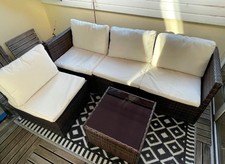 Polyrattan lounge gartenmöbel gebraucht kaufen  Bielefeld
