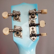 Używany, sopranowe ukulele 5 strun Delfin (plastikowy tył mk 2) na sprzedaż  Wysyłka do Poland