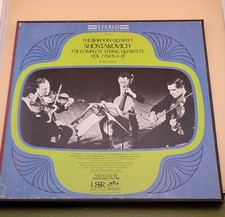 D. Shostakovich—Complete String Quartets, Vol2—3LPBox Borodin Quartet/CapitolRec comprar usado  Enviando para Brazil