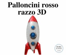 Palloncini razzo rosso usato  Civitavecchia