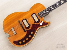 Guitarra elétrica vintage 1959 Harmony Stratotone Jupiter H49, folha de ouro DeArmond comprar usado Guitarra elétrica vintage 1959 Harmony Stratotone Jupiter H49, folha de ouro DeArmond comprar usado  Enviando para Brazil