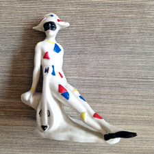 Statuina capodimonte arlecchin usato  Crotone