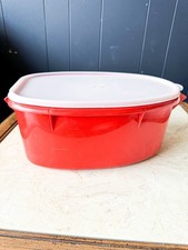 TUPPERWARE 3 peças. Presunto de peru frango assado sabor recipiente de páprica #487, usado comprar usado  Enviando para Brazil