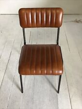 Leather dining chair for sale  HYDE