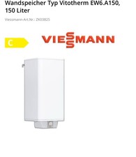 Viessmann vitotherm ew6 gebraucht kaufen Viessmann vitotherm ew6 gebraucht kaufen  Köthen-Umland