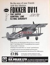 Cox fokker dv11 for sale  SIDCUP