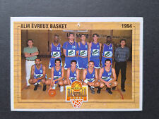 Cartões oficiais de basquete Team ALM Evreux Basket #140 1994 - Panini francês comprar usado  Enviando para Brazil