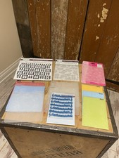 Embossing folders various for sale  OXFORD
