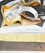 Remnants lurex ribbon for sale  HALSTEAD